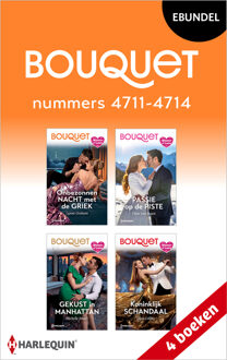 Bouquet e-bundel nummers 4711 - 4714 -  Dani Collins (ISBN: 9789402581898)