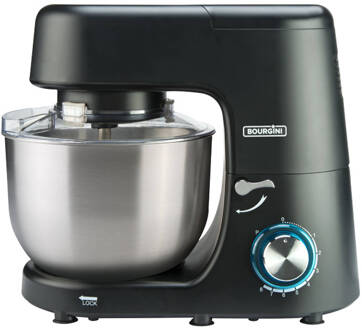 Bourgini Keukenmachine Classic Kitchen Chef Xl - Zwart