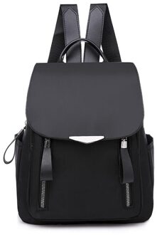 Bourgondië Schooltassen Reizen Schoudertas Vrouwelijke Toevallige Bagpack Tiener Meisjes Terug Zak Multifunctionele Kleine School Rugzak zwart