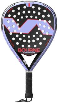 Bourne Prisma Carbon 3 Padel racket zwart - nosize