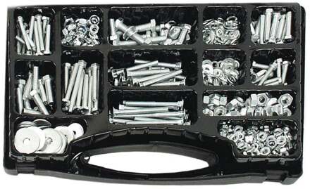 Bouten / moeren / ringen (508 dlg) in doos