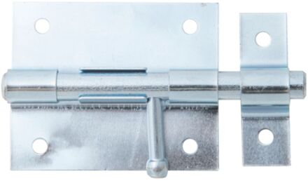 Boutgrendel - Blauw Verzinkt Staal - 70x100 Mm