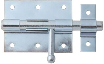 Boutgrendel - Blauw Verzinkt Staal - 80x63 Mm