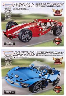 Bouwdoos metaal auto