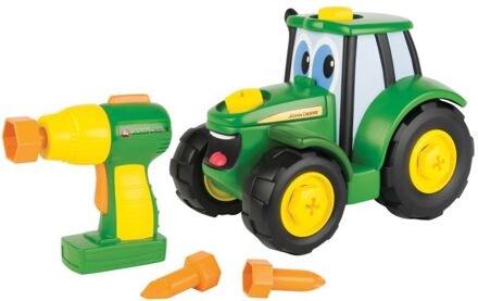 bouwpakket Johnny Tractor - John Deere 16-delig groen