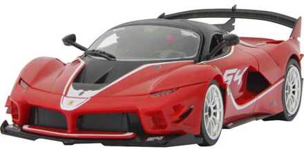 bouwpakket RC auto Ferrari FXX EVO 27,2 cm rood 2-delig