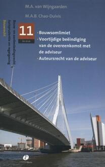 Bouwsomlimiet, voortijdige beeindiging van de overeenkomst met de adviseur, auteursrecht van de adviseur - Boek M.A. van Wijngaarden (9462510334)