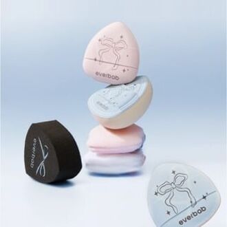 Bow Series Pink Bow Mini Finger Puff Set Mini Finger Puff Set - Make-upspons