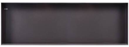 Box in opbouwnis 90x30cm antraciet