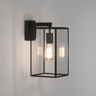 Box Lantern 350 Buiten Wandlamp - Zwart