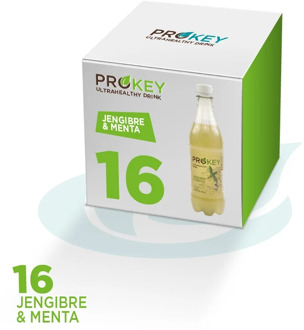 BOX PROKEY MINT & organic GINGER (16x500ml)