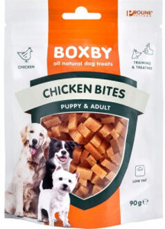 BOXBY Proline Boxby Chicken Bites - Kip -  Hondensnack - 90 g
