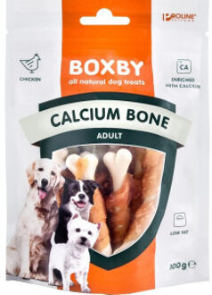 BOXBY Proline Dog Boxby Calcium Bone - Kip - Hondensnack - 100 g