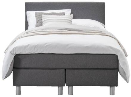 Boxcombinatie Alta 5-delig - Donker - 120x200cm - Stof - Grijs