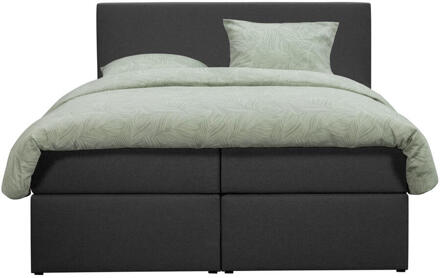 Boxcombinatie Orebro 6-delig - Antraciet - 140x200 Cm - Stof - Grijs