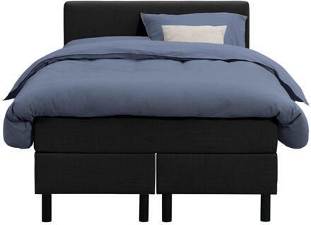 Boxcombinatie Varberg 5-delig - 120x200 Cm - Stof - Zwart