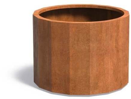 Boxer cortenstaal 80x60 cm plantenbak