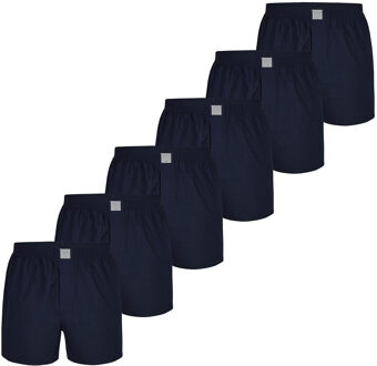 Boxer Klassiekers 6-Pack - maat 4XL Donkerblauw