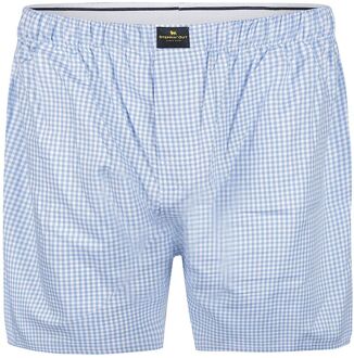 Boxer Vichy Blauw Lichtblauw - L,S