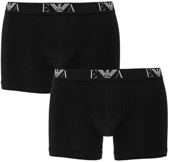 Boxers (2-pack) - heren boxers lang - zwart -  Maat: XL