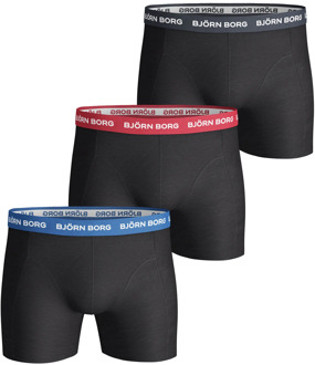 Boxers Essential 3-pack Heren - Zwart - L