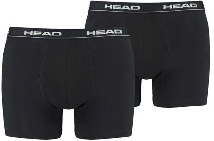 boxershort black 2-pack-M Zwart - M