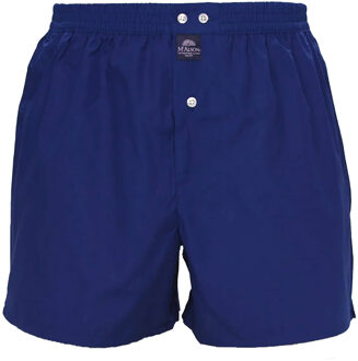 Boxershort Donkerblauw Lange Pijpen Los Model - L