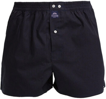 Boxershort Navy Knopen Gulp Los 100% Katoen - M