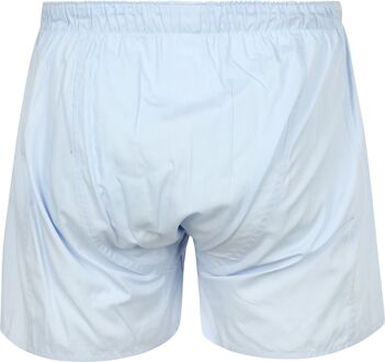 Boxershort Poplin Solid Licht Blauw - M,S
