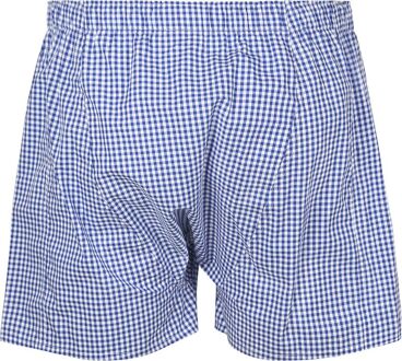 Boxershort Vichy Royal Donkerblauw - L,S