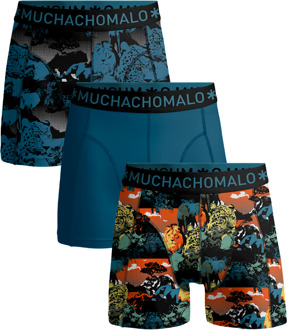 Boxershorts 3-Pack Africa Blauw - M,XL,XXL