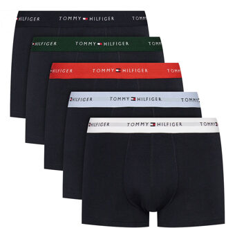 boxershorts 5-pack blauw - M