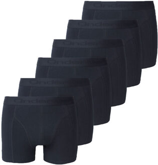 boxershorts 6-pack zwart - L