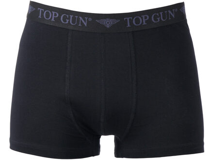 boxershorts dubbelpak TGUW001 Zwart - S