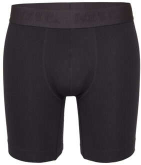 Boxershorts heren met lange pijpen boxer briefs 3-pack / blauw - maat M Zwart