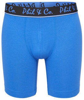 Boxershorts heren met lange pijpen boxer briefs 3-pack blauw / rood Veelkleurig - XL