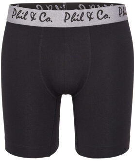 Boxershorts heren met lange pijpen boxer briefs 3-pack Zwart