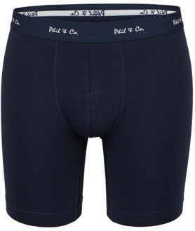 Boxershorts heren met lange pijpen boxer briefs 4-pack blauw / groen Veelkleurig - XXL