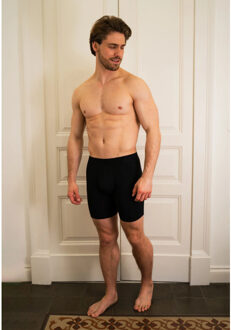 Boxershorts heren met lange pijpen boxer briefs 4-pack rood / zwart Veelkleurig - XL