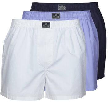 Boxershorts in 3-pack Blauw - M