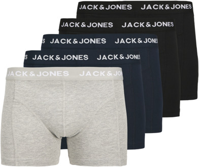 Boxershorts JACANTHNONY Trunks 5-pack Navy / Black-M Navy/Black - M