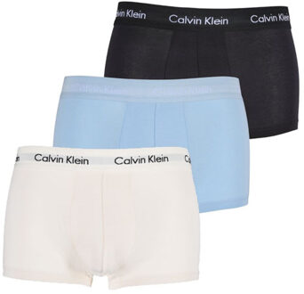 boxershorts low rise 3-pack blue - M