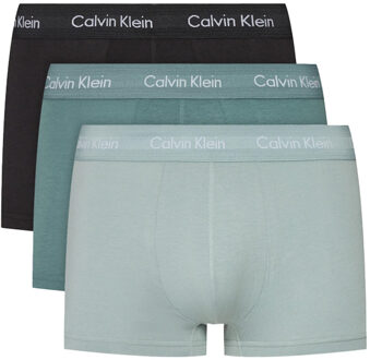 boxershorts low rise groen-zwart