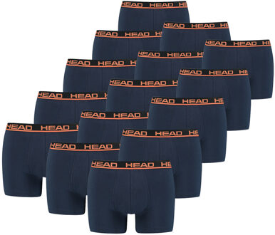 boxershorts Orange/Peacoat 15-Pack-M