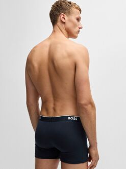 boxershorts Power 3-pack blauw-blue-grijs