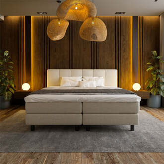 Boxspring Hotel - Wide - Beige - Dekbed-Discounter.nl