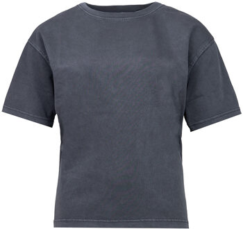 Boxy t-shirt Fizvalley  zwart - S,M,L,