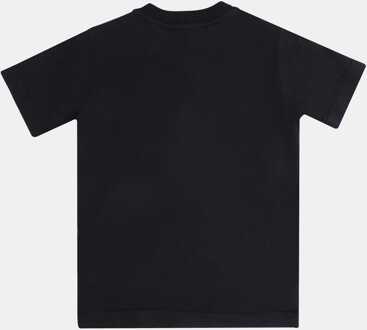Boy's Stone Island Juniors Light Cotton T-Shirt in Black Zwart