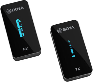 Boya 2.4 GHz Dual Lavalier Microphone Wireless BY-XM6-S1