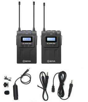 Boya UHF Duo Lavalier Microfoon Draadloos BY-WM8 Pro-K1